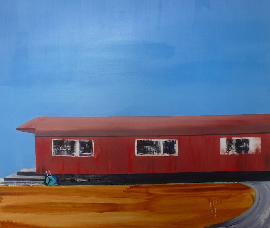 Virginia Burdon | Old Railway Carriage  | McATamney Gallery | Geraldine NZ